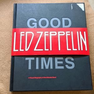 Led Zeppelin hard cover book
